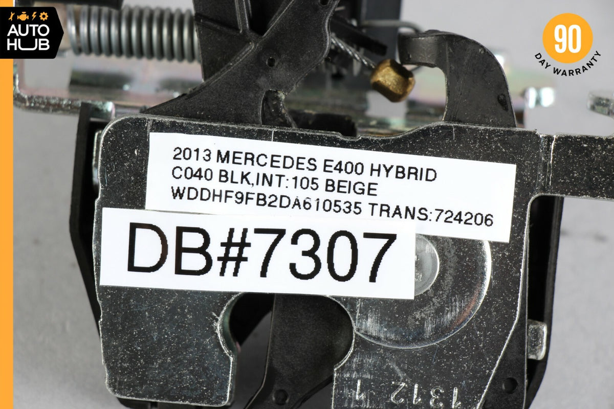 10-18 Mercedes W212 E400 CLS550 Sedan Rear Seat Backrest Locking Actuator OEM - photo 9
