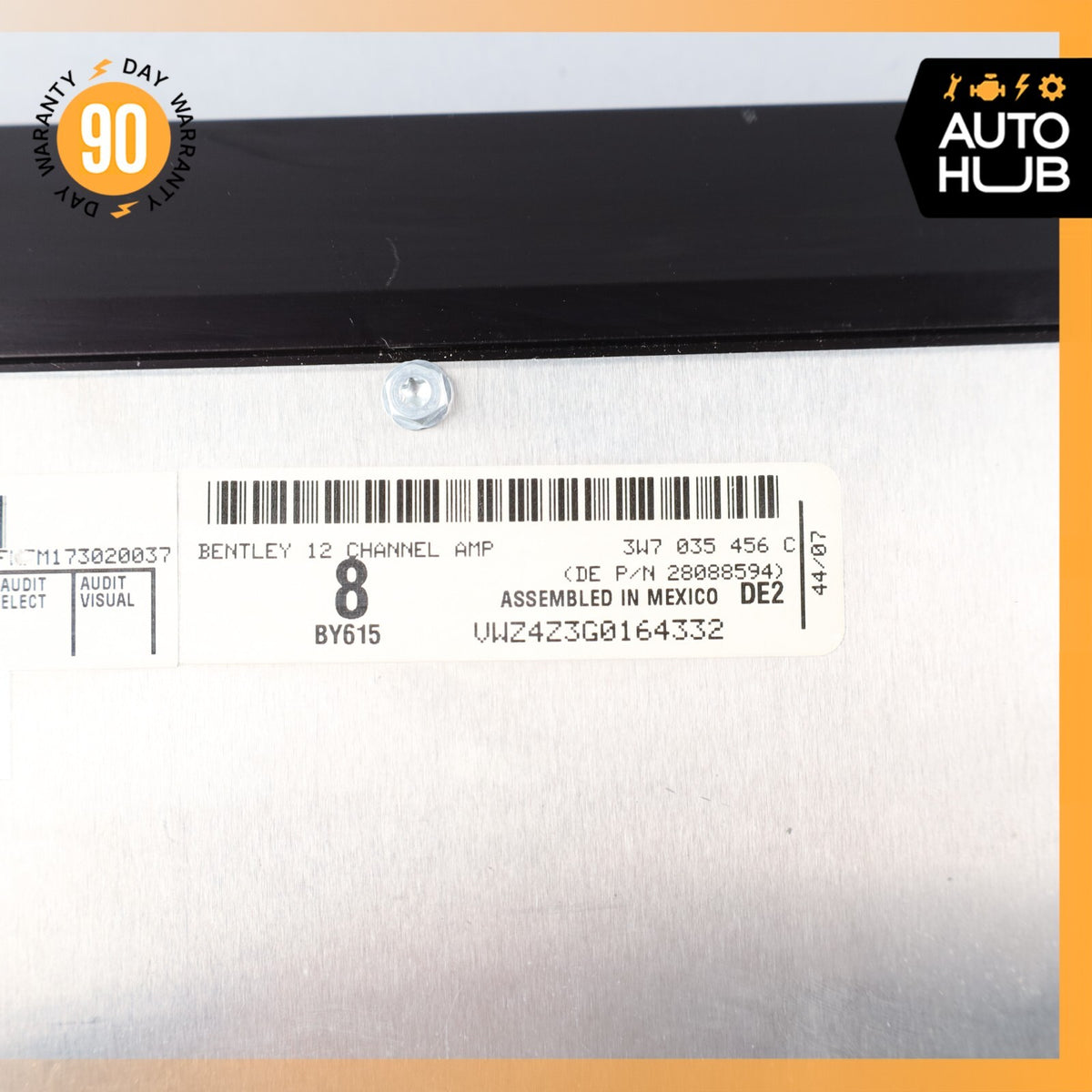 07-11 Bentley Continental GTC Premium Audio Sound System Amplifier Amp OEM 63k - photo 7