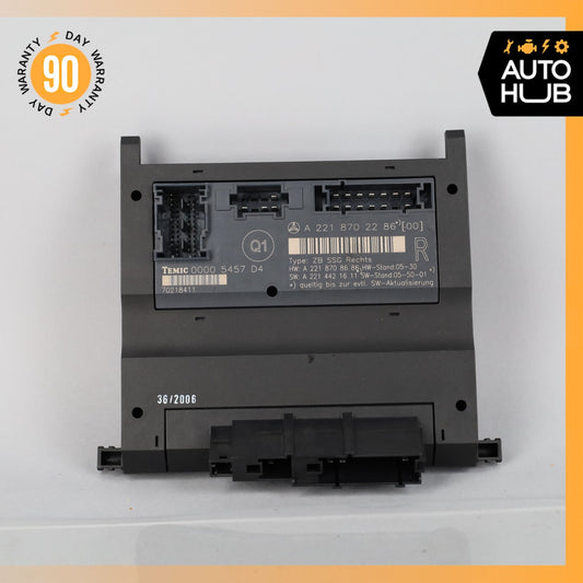 07-13 Mercedes W221 S550 S63 AMG Front Right Side Under Seat Control Unit OEM - photo 1