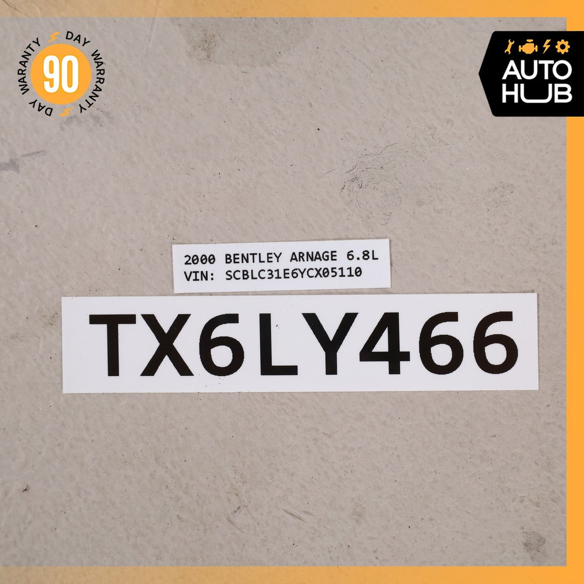 00-09 Bentley Arnage / Rolls Royce Silver Seraph Front Left Side Door Shell OEM - photo 23
