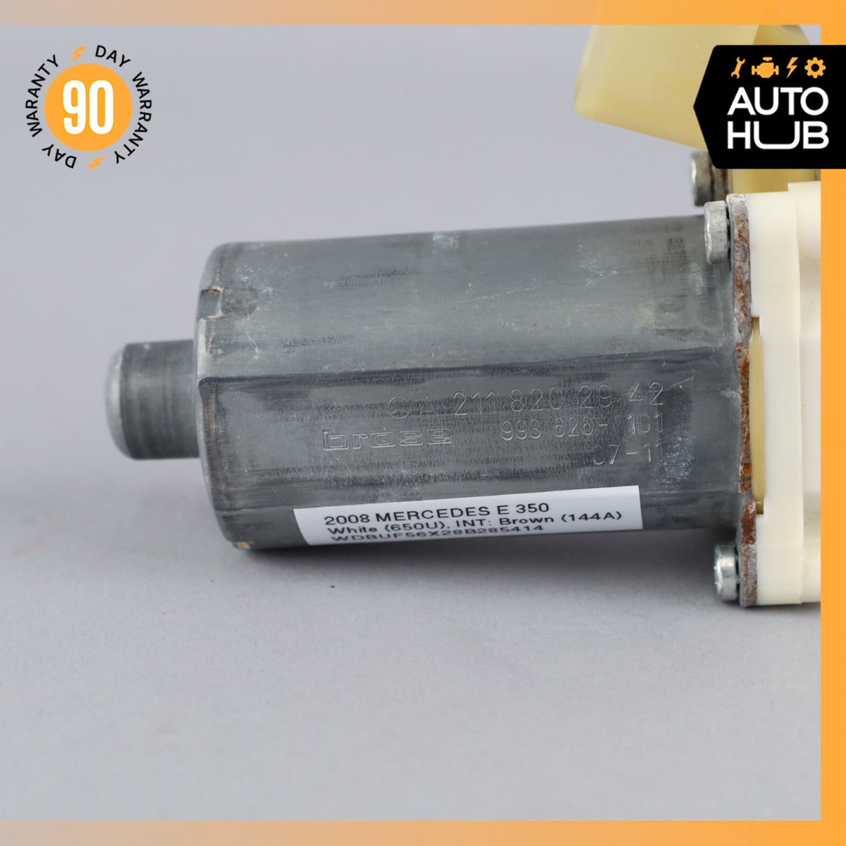 03-09 Mercedes W211 E350 E500 Front Left Driver Side Window Regulator Motor OEM - photo 2