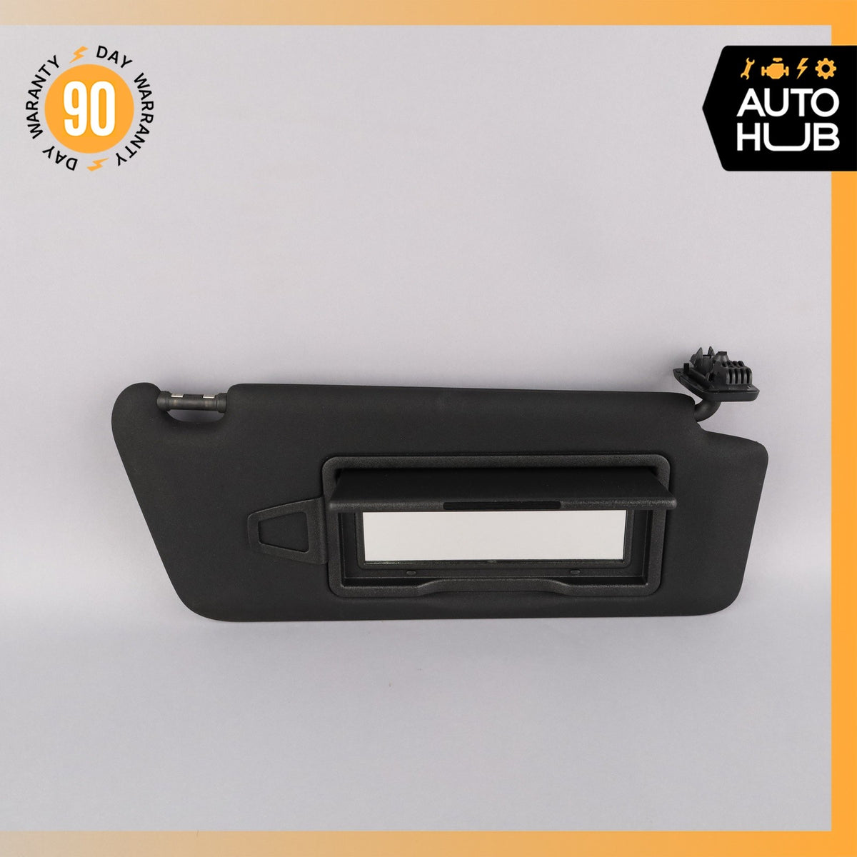 Mercedes W207 E400 C250 Right Side Sun Visor Shade Sunvisor Black OEM - photo 8