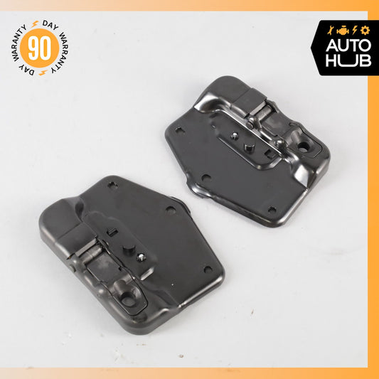 11-17 Mercedes W207 E550 E350 E400 Front Top Roof Lock Latch Cover Set of 2 OEM - photo 1