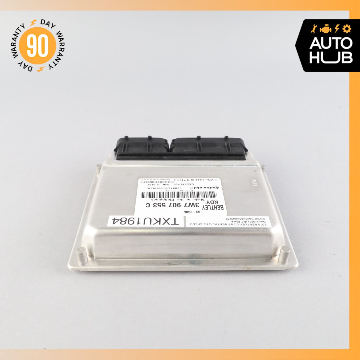 10-11 Bentley Continental GTС Speed Air Suspension Control Module OEM 83k - photo 4