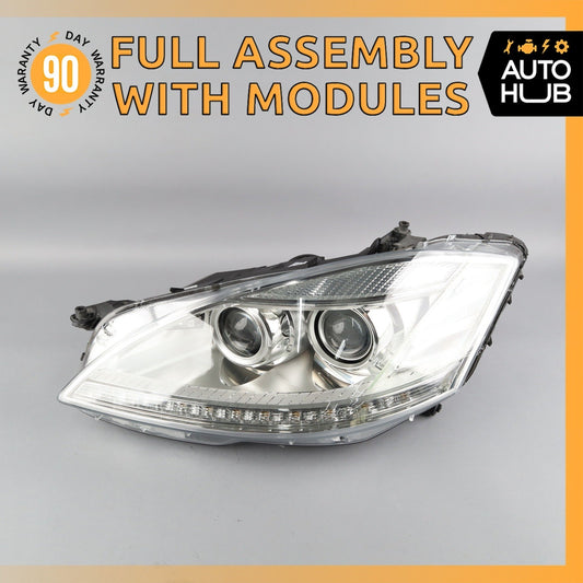 10-13 Mercedes W221 S550 S400 Left Driver Side Headlight Lamp Bi-Xenon OEM - photo 1