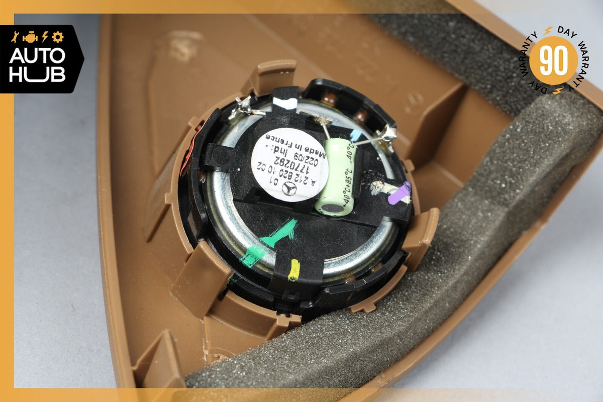 07-13 Mercedes W221 S600 S550 Door Corner Speaker Left Driver Side Brown OEM - photo 10