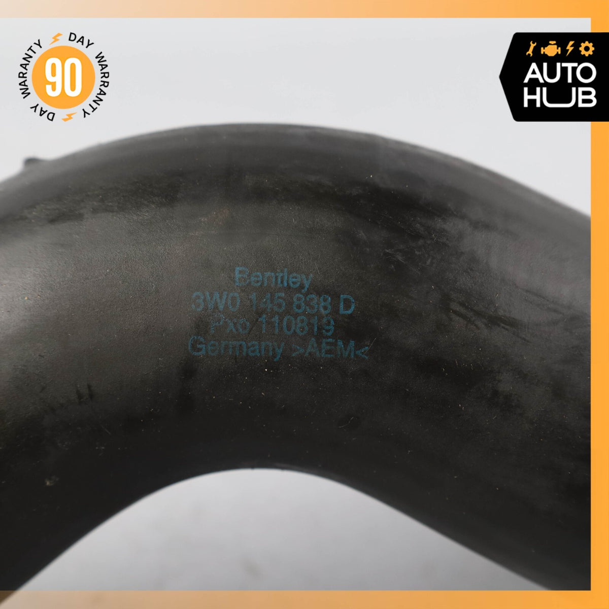 Bentley Continental GT GTC 6.0L Right Side Intercooler Hose Pipe OEM - photo 7