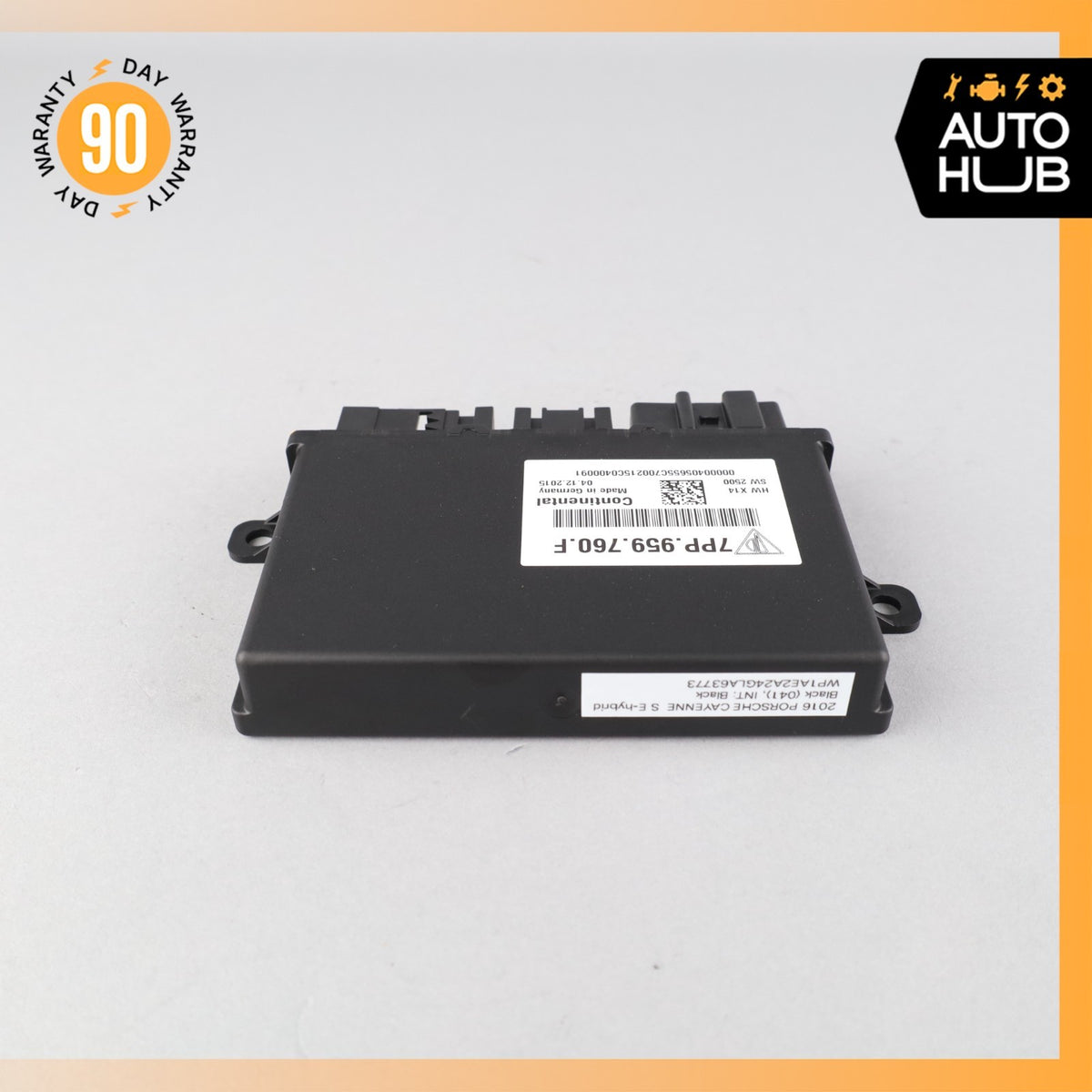 Porsche Cayenne 958 Front Left or Right Seat Control Module Unit 7PP959760F OEM - photo 3