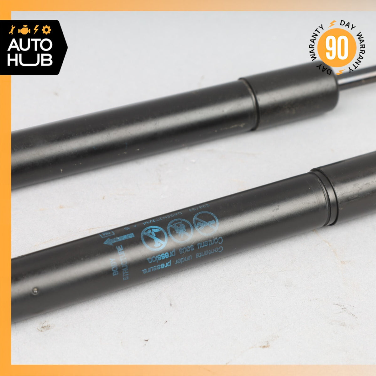 2008 Chevrolet Corvette C6 Front Left & Right Side Hood Shock Lift Set OEM - photo 3