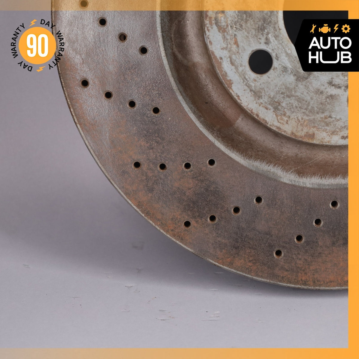 Mercedes R230 SL55 SL65 AMG SL600 CL550 Front Brake Rotors 2304210712 OEM 76k - photo 8