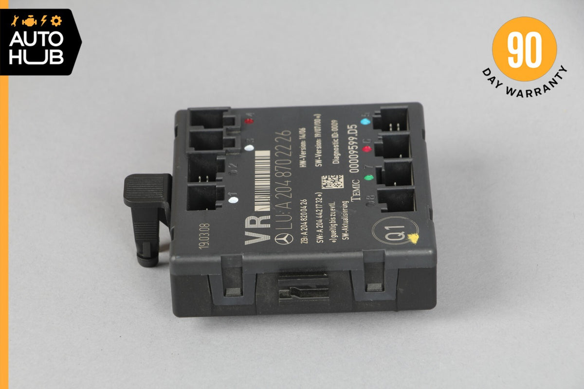 08-18 Mercedes W204 C350 C250 E400 Front Right Side Door Control Module OEM - photo 2
