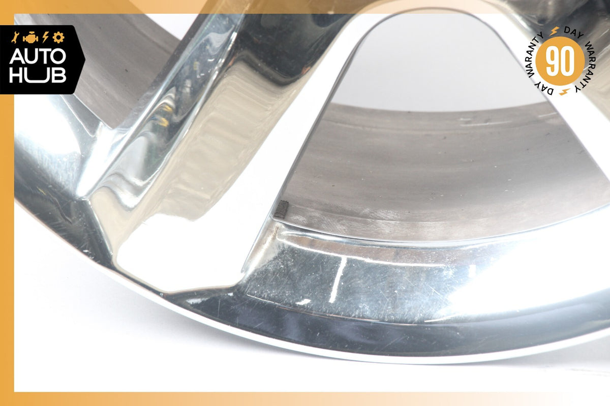Mercedes R172 SLK250 SLC300 8.5 x 17 17" Rear Wheel Rim Chrome 1724013702 OEM - photo 7