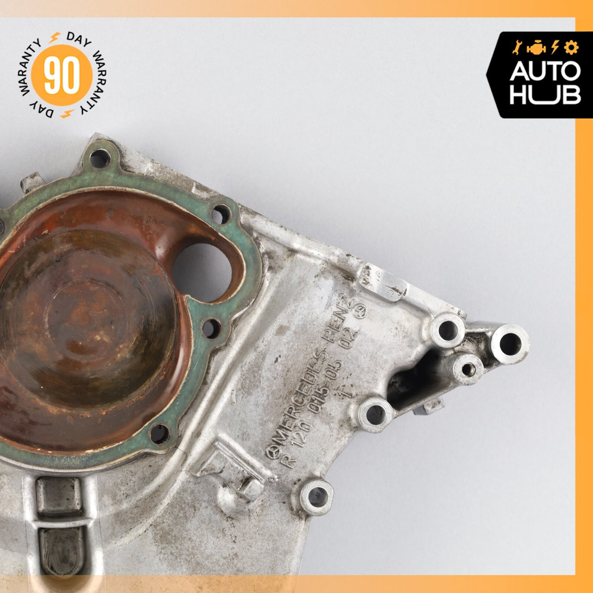 93-02 Mercedes R120 SL600 S600 M120 Engine Motor Timing Cover 1200150502 OEM - photo 4