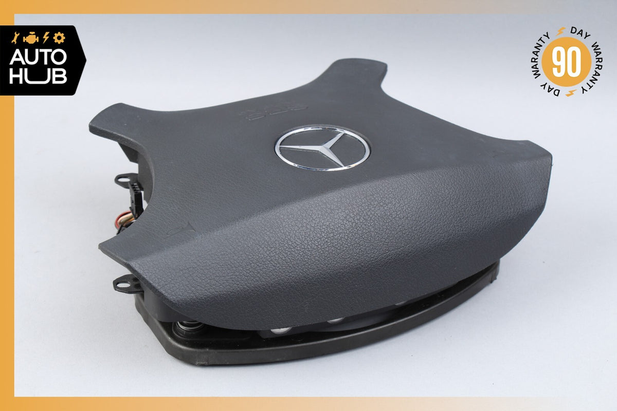 00-06 Mercedes W220 S500 CL500 S55 AMG Steering Wheel Air Bag Airbag Black OEM - photo 8
