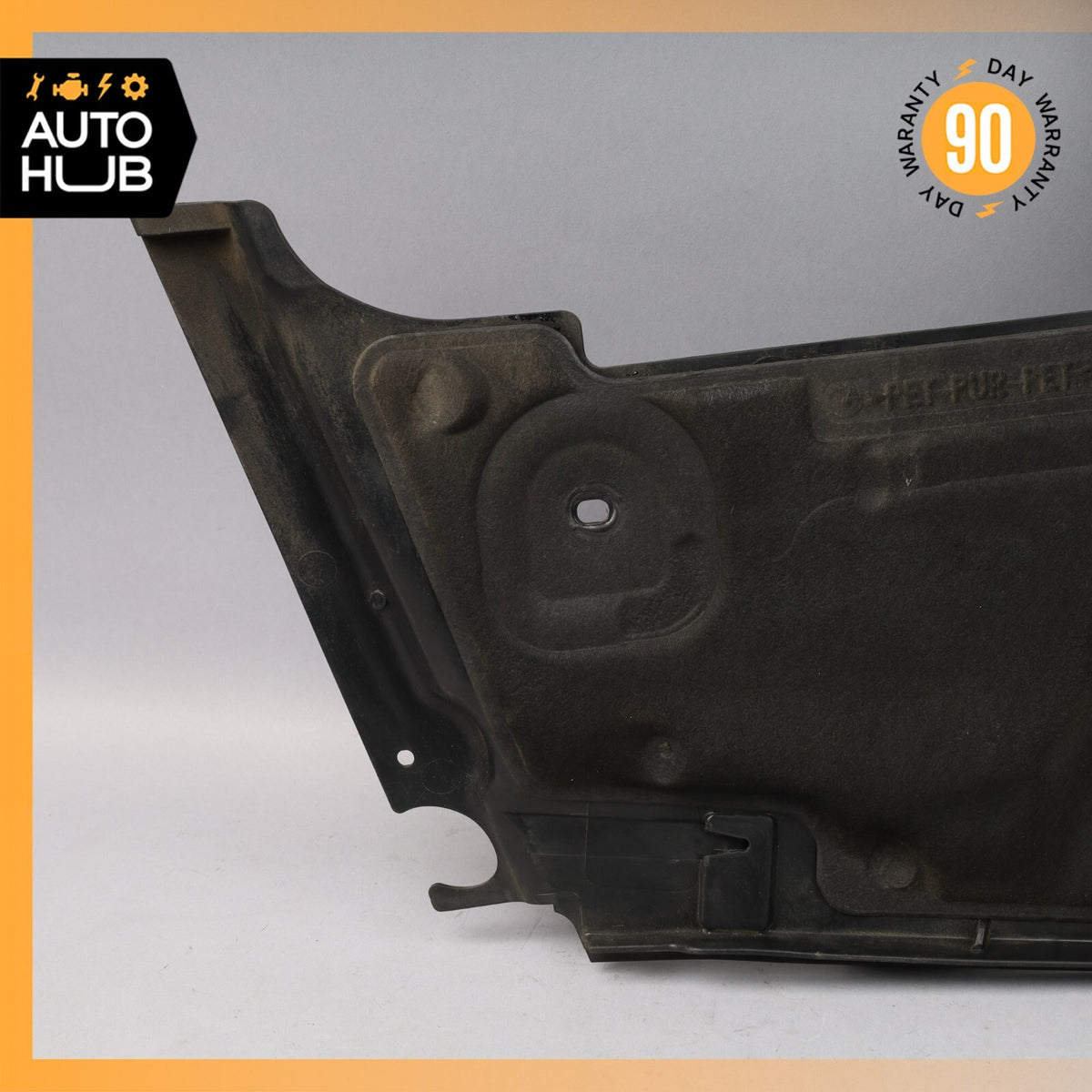 15-20 Mercedes W205 C300 M274 Front Left Side Engine Partition Shield OEM 41k - photo 10