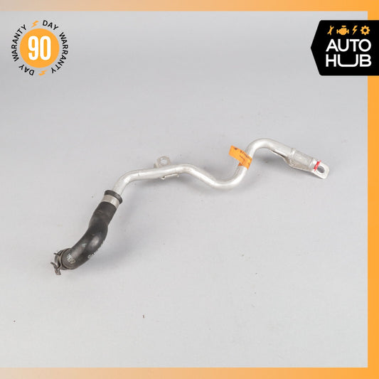 Mercedes W218 CLS550 Coolant Reservoir Overflow Expansion Tank Hose Line OEM 49k - photo 1
