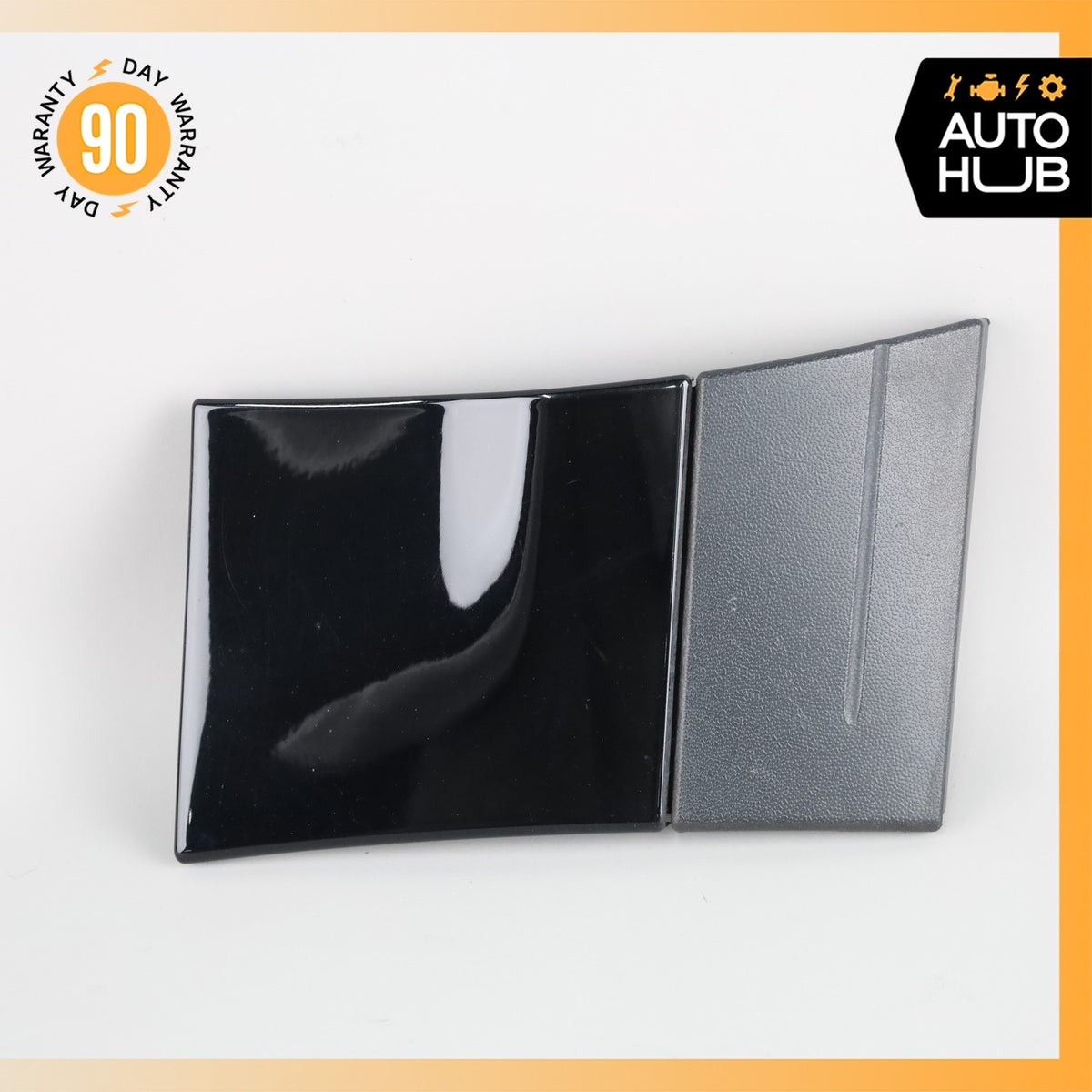 11-18 Porsche Cayenne 958 Front Left Side Lower Fender Molding Trim Black OEM - photo 3