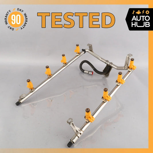 03-06 Porsche Cayenne 955 Fuel Gas Injection Rail w/ Injectors OEM - photo 1