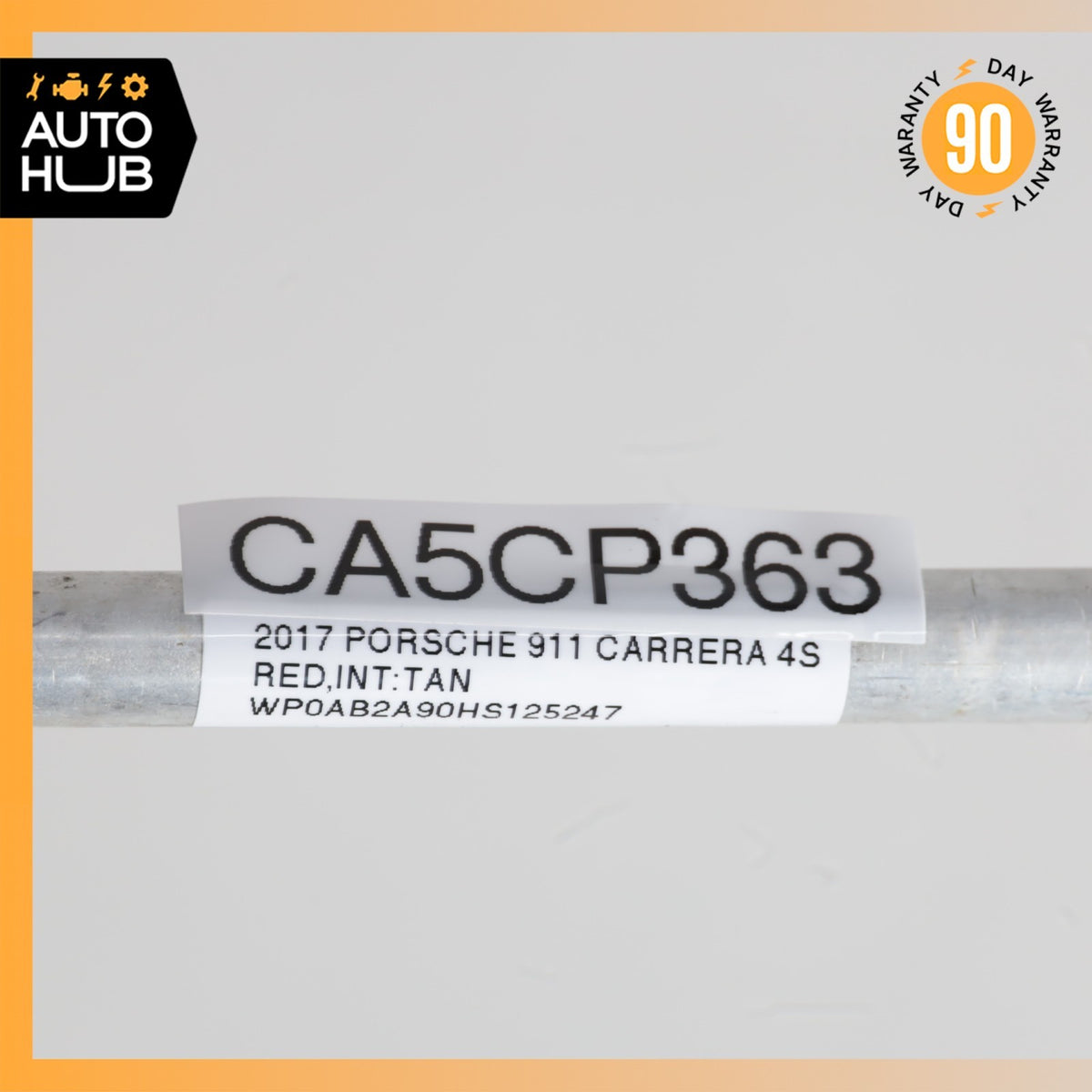 17-24 Porsche 991 911 C4S 718 Boxster A/C Air Conditioning Pressure Line OEM 24k - photo 17