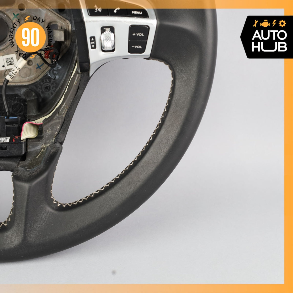 08-18 Bentley Continental GT GTC Flying Spur Driver Steering Wheel Leather OEM - photo 6