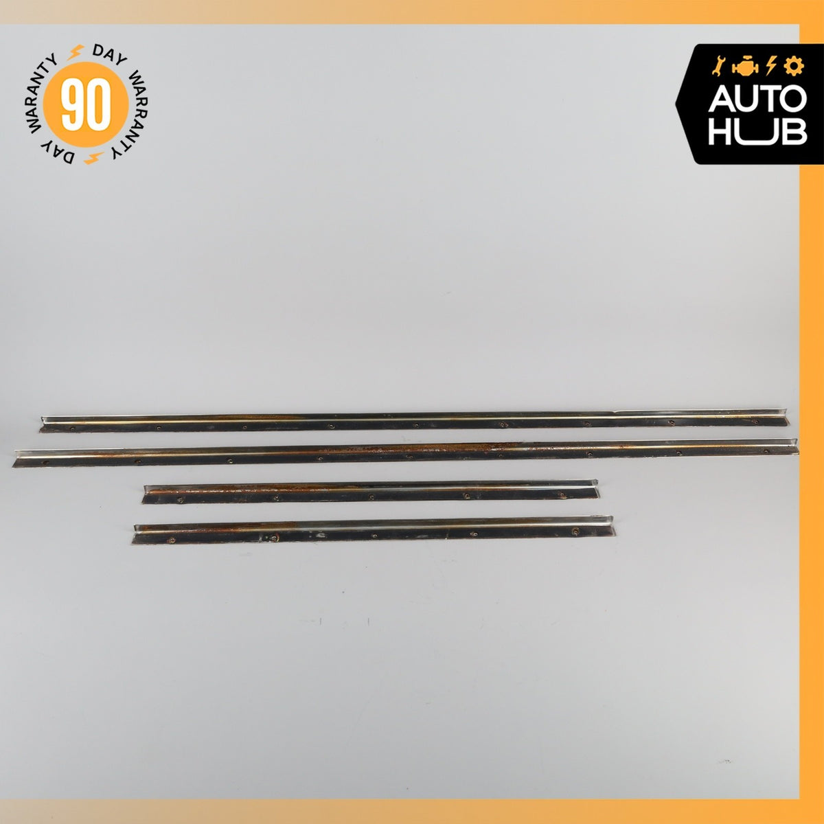 81-98 Rolls Royce Silver Spirit Spur Mulsanne Door Outer Step Sill Set OEM 22k - photo 16