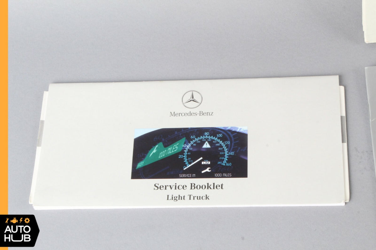 2000 Mercedes-Benz W163 ML55 Operator's Owener's Manual OEM - photo 8