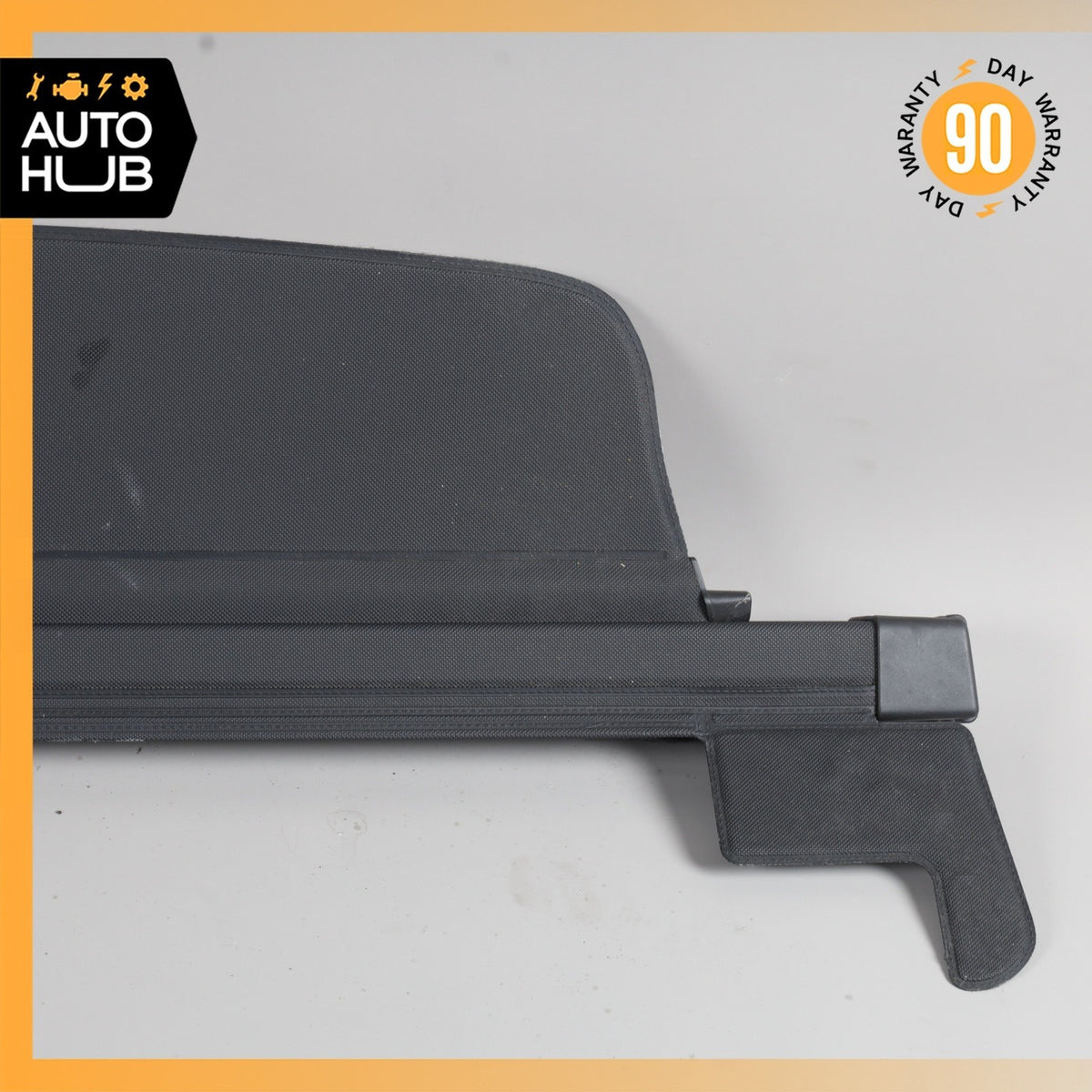 03-10 Porsche Cayenne 955 Turbo Rear Trunk Cargo Shade Cover Black OEM - photo 5