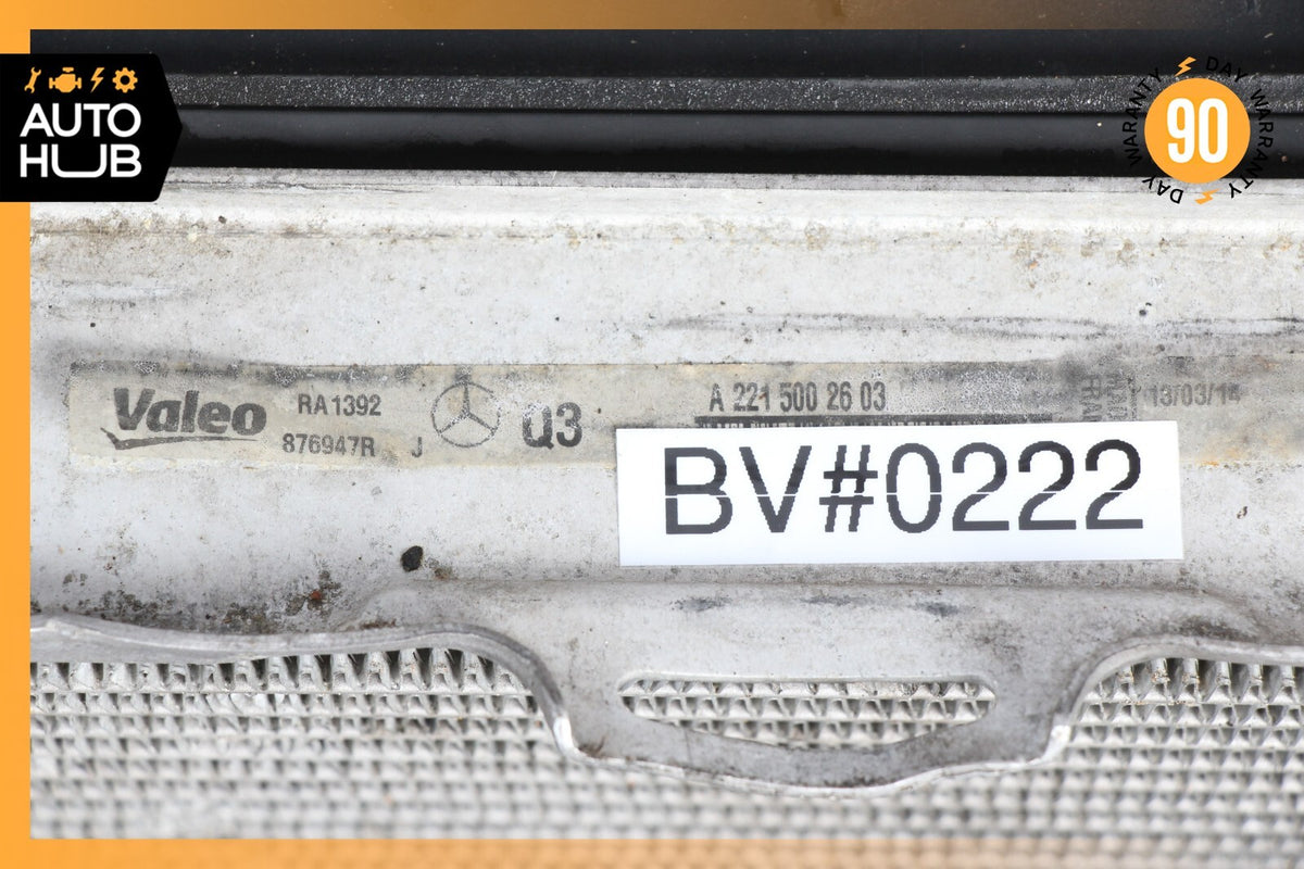 07-09 Mercedes W221 S600 CL600 Cooling Radiator AC A/C Condenser OEM - photo 12