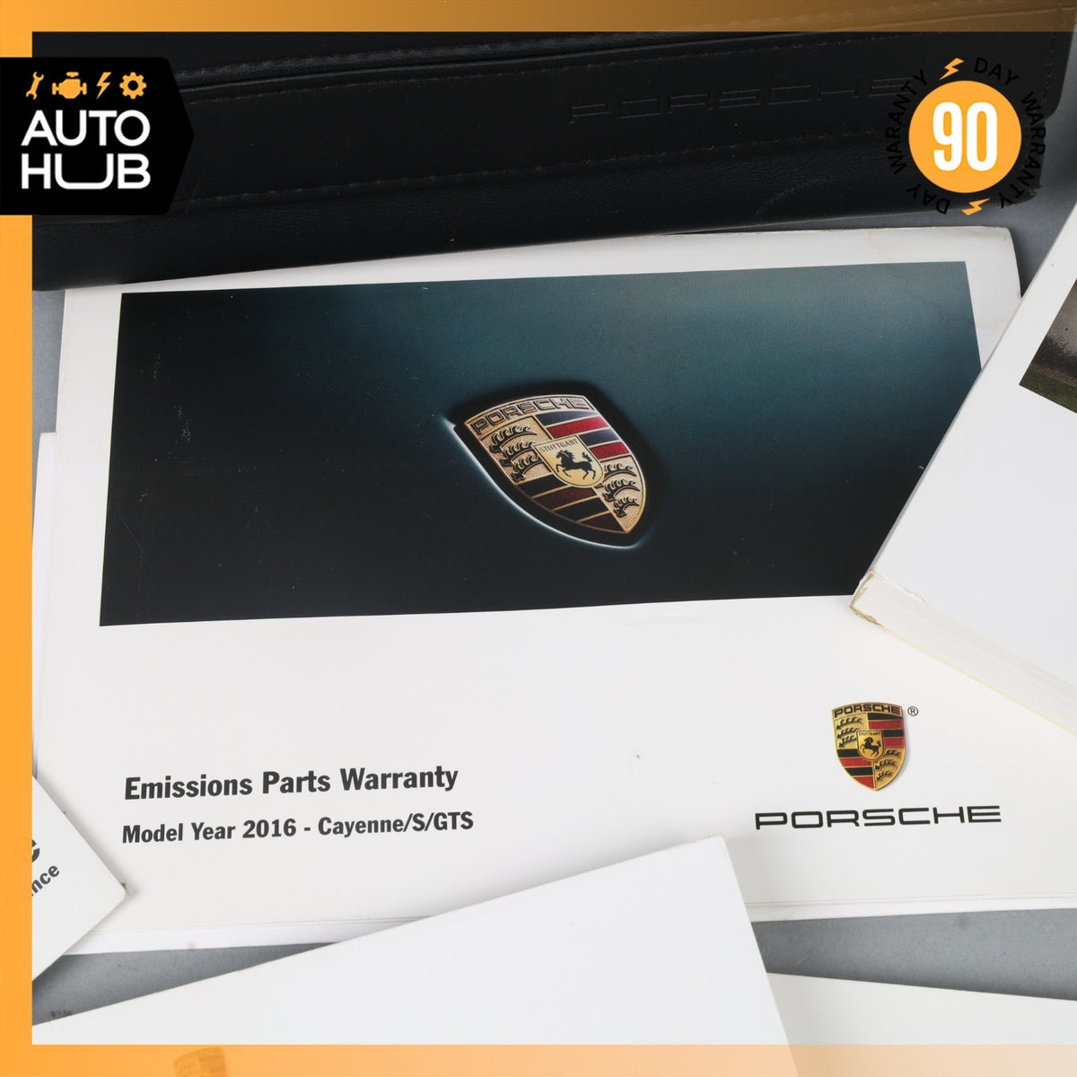 2016 Porsche Cayenne 958 S Operator's Owner's Manual Book Assembly OEM - photo 3