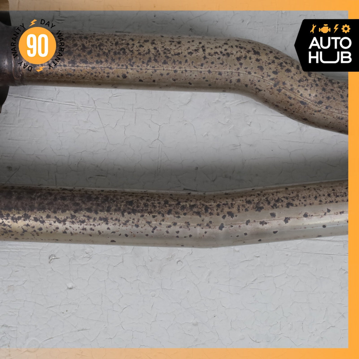 Bentley Continental GTC 6.0L Middle Exhaust Downpipe Left & Right Side OEM 60k - photo 10