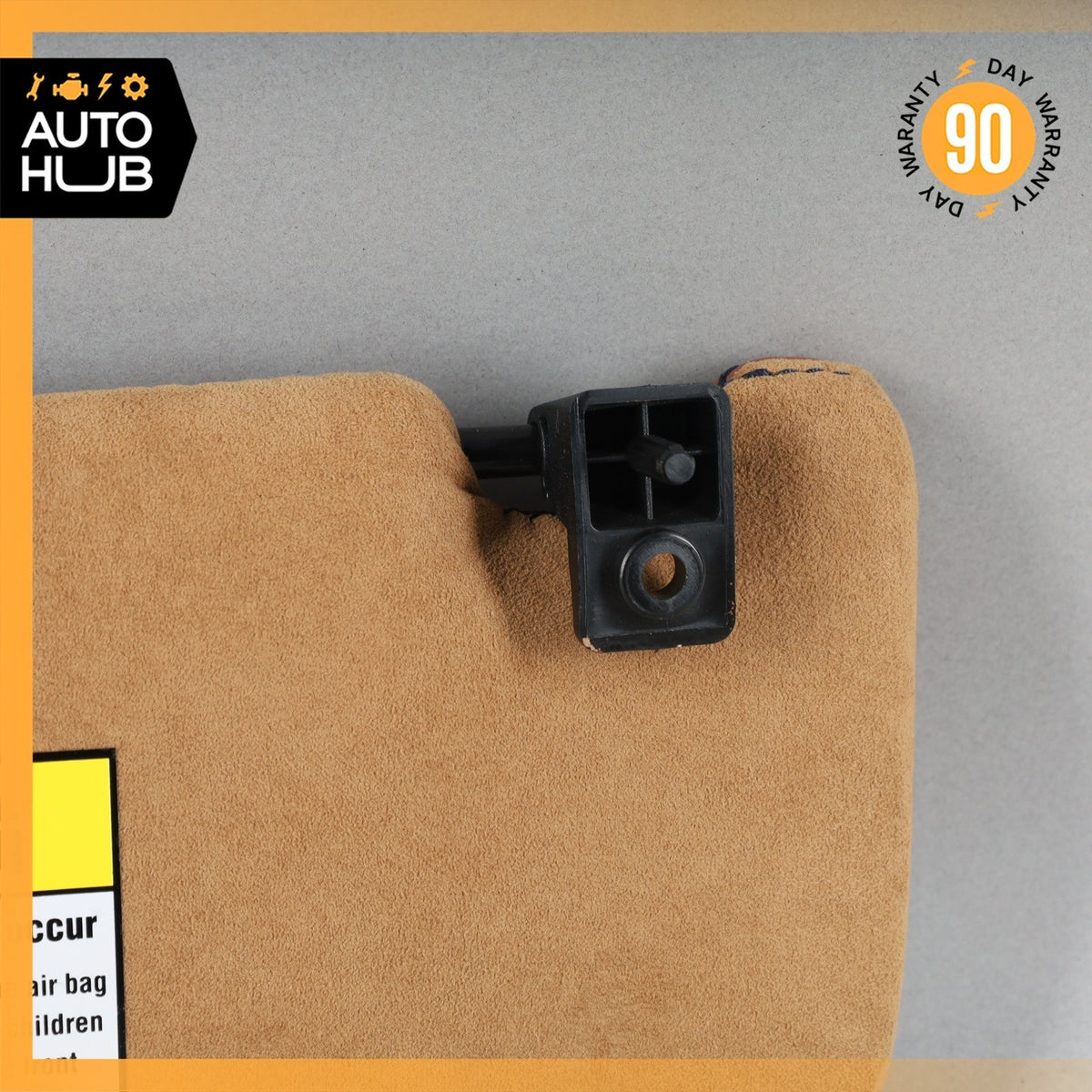 02-07 Maserati M138 4200 Coupe Front Left Side Sunvisor Sun Visor Suede OEM 31k - photo 8