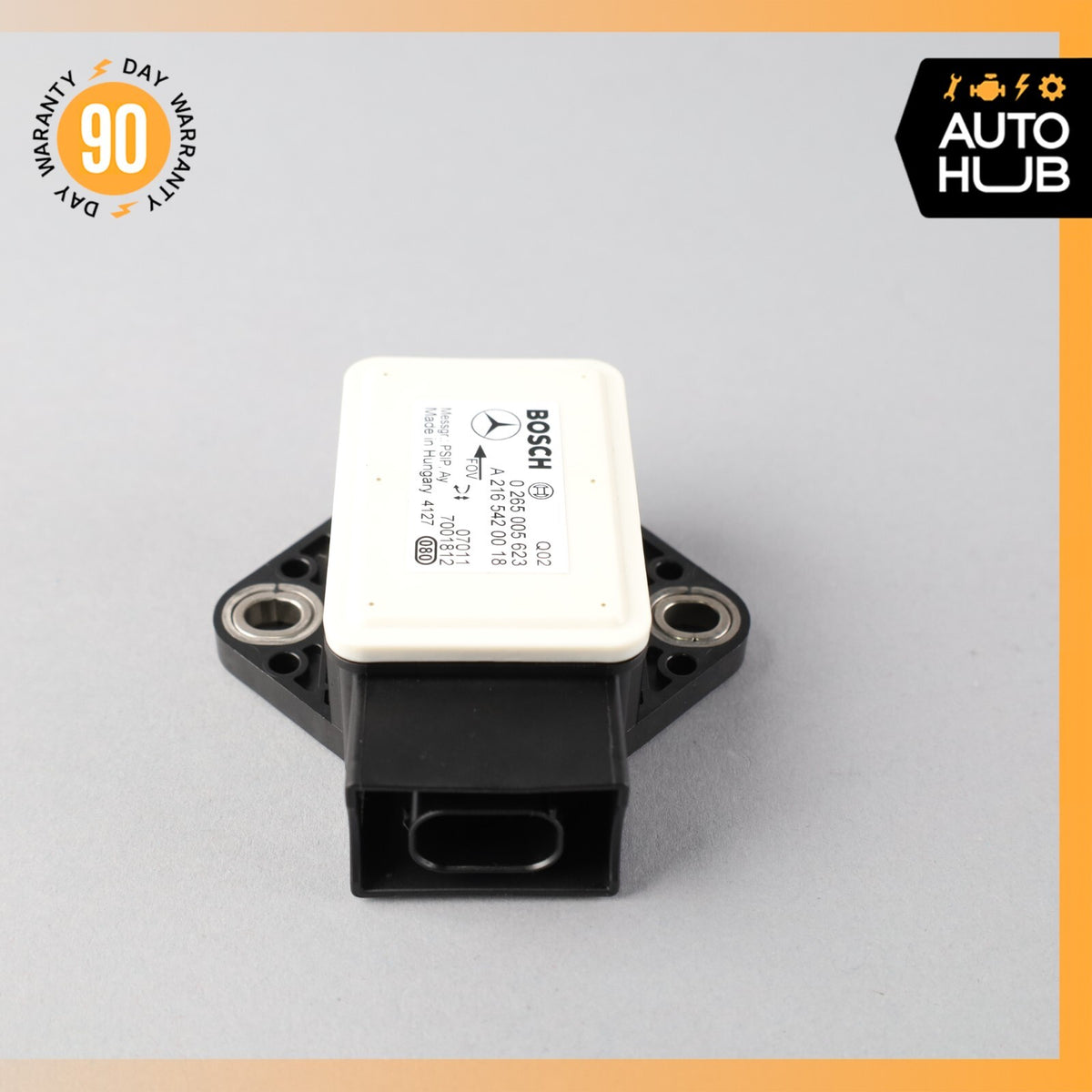 03-12 Mercedes R230 SL550 E350 SL55 AMG Yaw Turn Rate Acceleration Sensor OEM - photo 6
