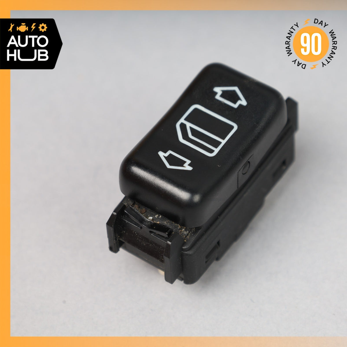 85-91 Mercedes W126 420SEL 300E Right Window Regulator Control Switch Button OEM - photo 3