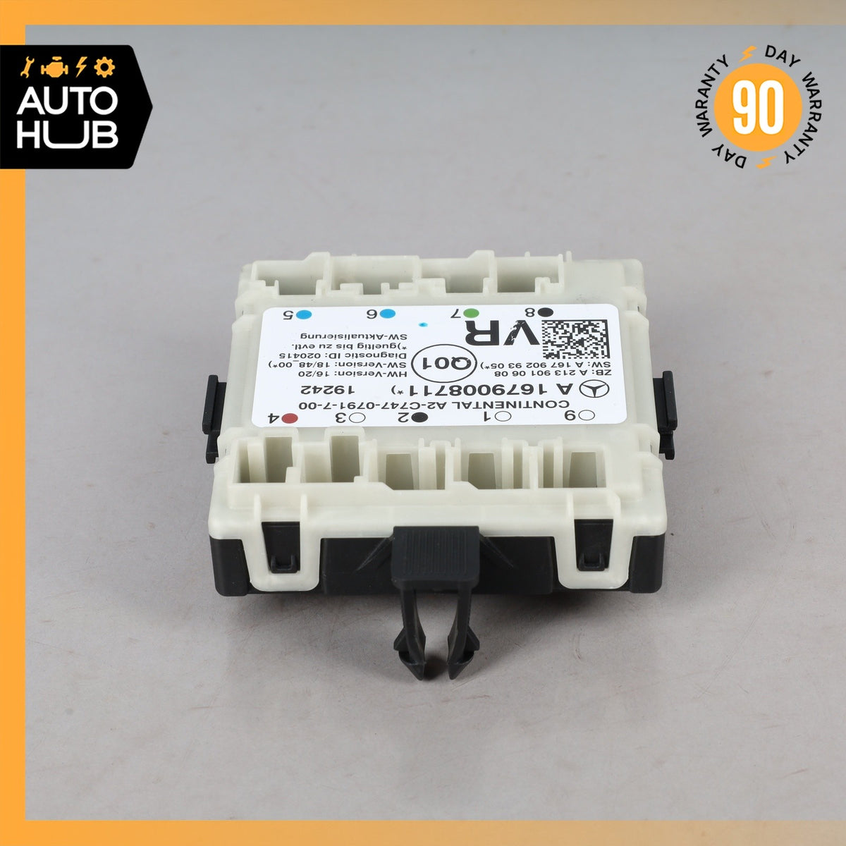 Mercedes W205 C300 Right Passenger Side Door Control Module OEM 67k - photo 3