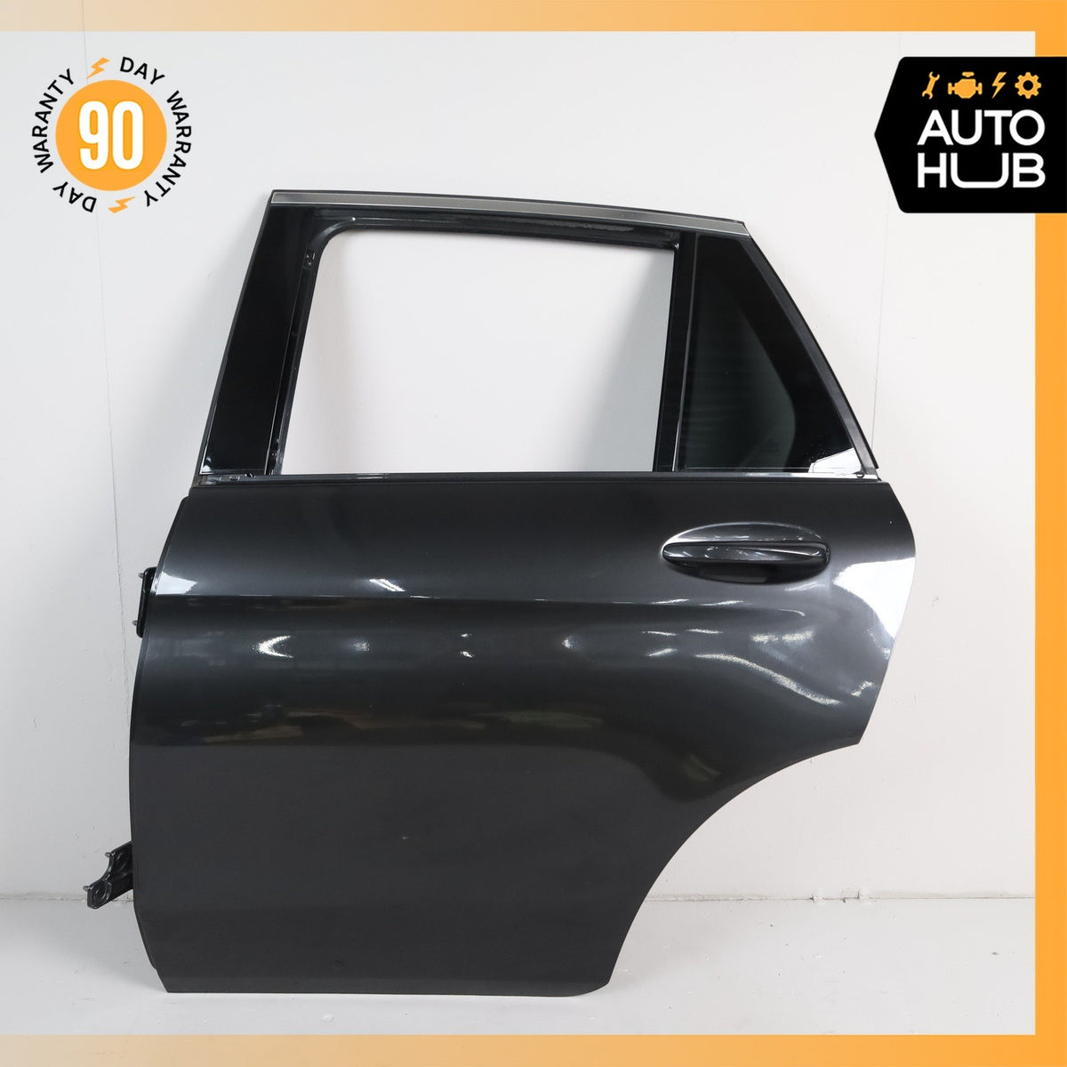 16-22 Mercedes X253 GLC300 GLC63 AMG Rear Left Driver Side Door Shell OEM 78k - photo 2
