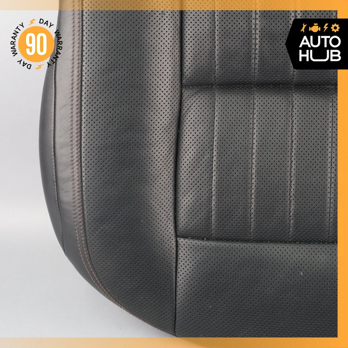 Mercedes W221 S600 Rear Right Side Bottom Lower Seat Cushion Exclusive Black OEM - photo 5