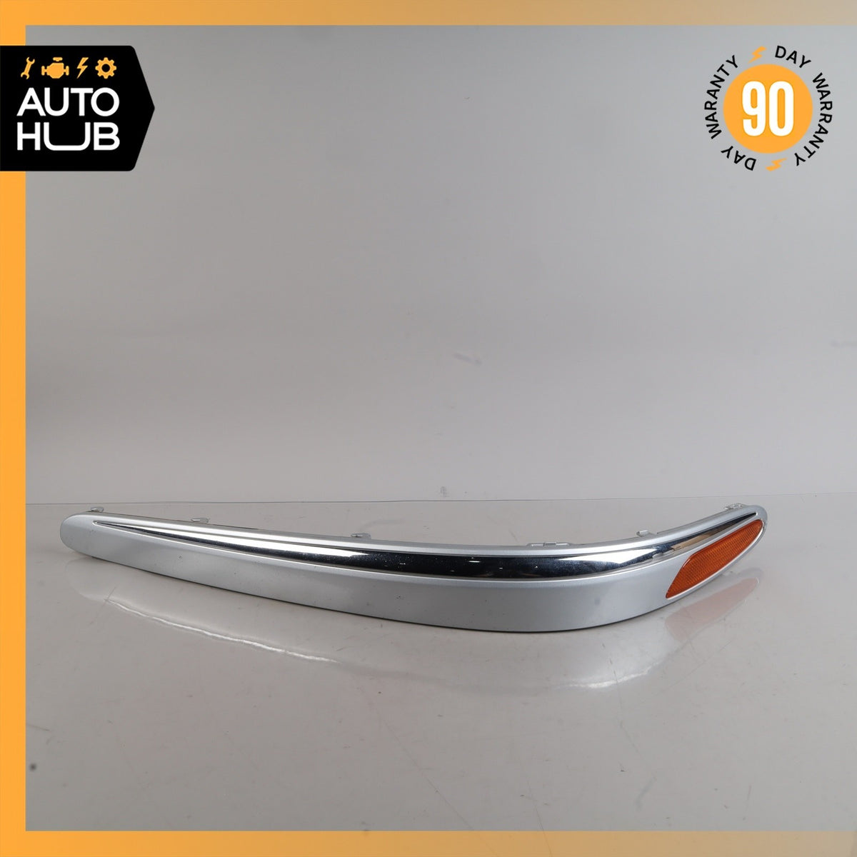 03-06 Mercedes W211 E320 E500 E55 AMG Front Left Side Bumper Molding Trim OEM - photo 1