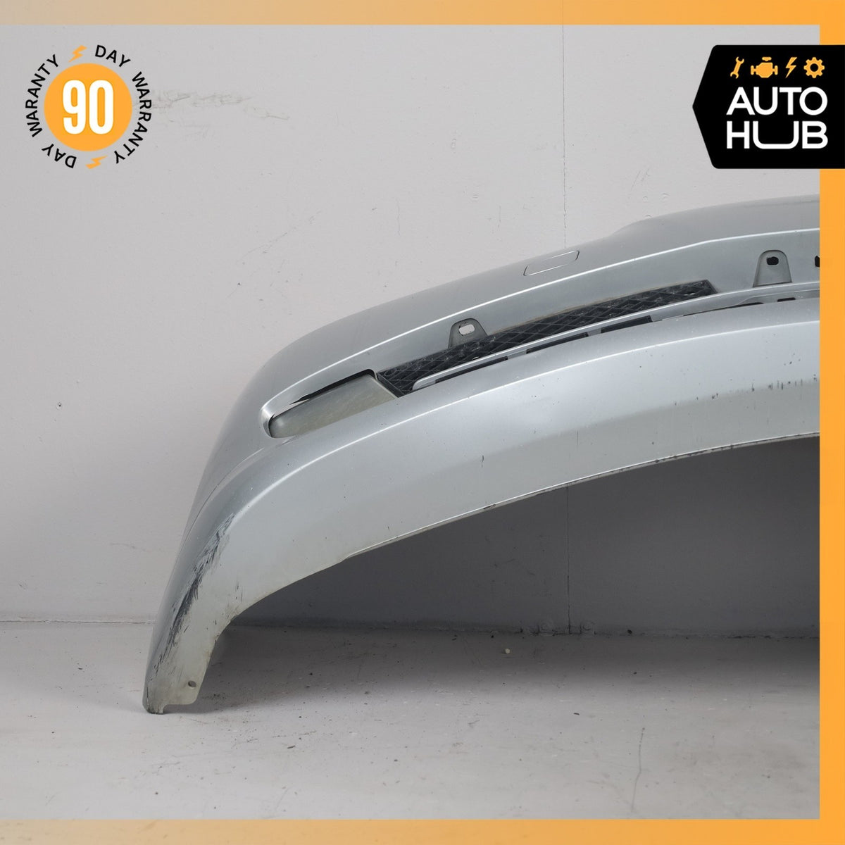 08-10 BMW E60 535i 545i 550i Front Bumper Cover Panel Silver OEM - photo 15