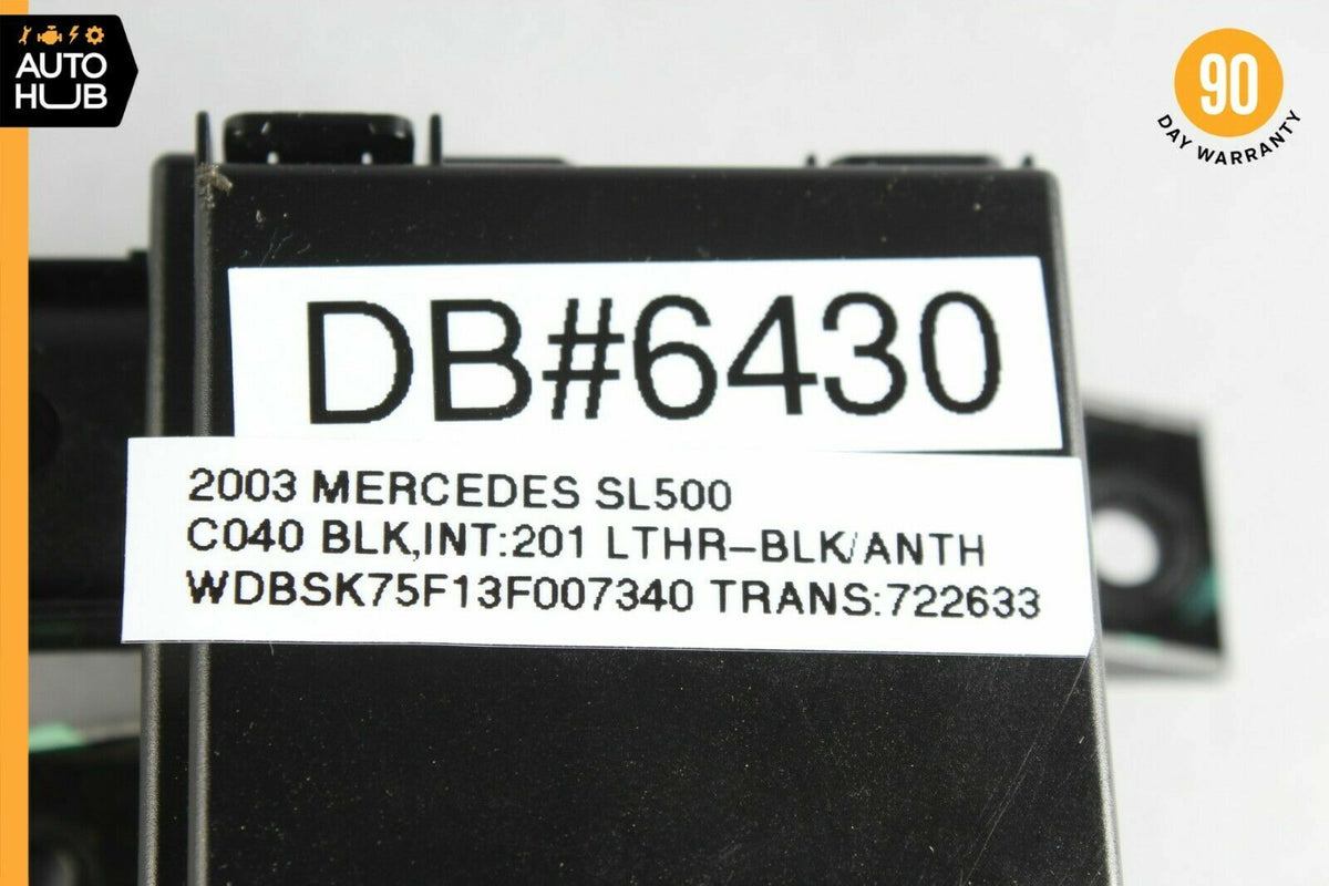 Mercedes R230 SL500 CL550 SL55 Seat Belt Seatbelt Tension Sensor 2158600505 OEM - photo 9