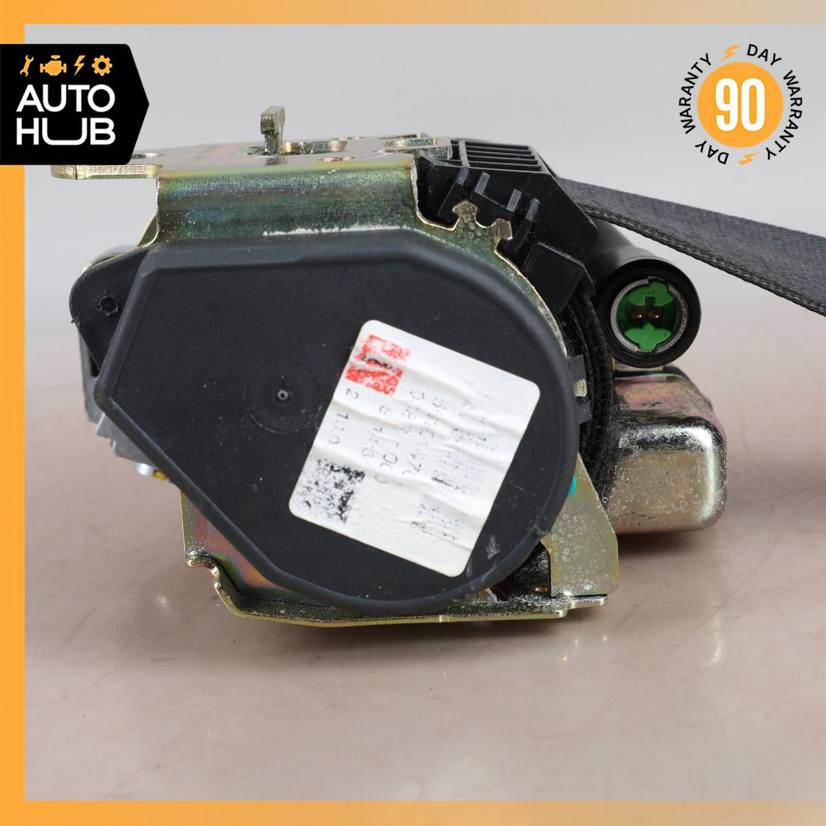 03-04 Mercedes W211 E320 E350 E500 Seat Belt Retractor Front Left Side Black OEM - photo 9