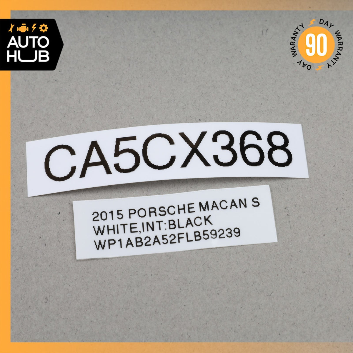 Porsche Macan 95B 3.0L V6 Rear Left Oxygen O2 Sensor Lambda 95B906203A OEM - photo 9