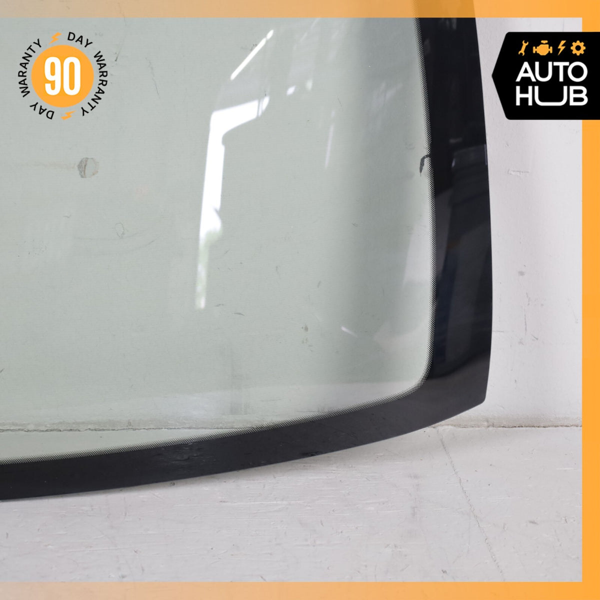 06-13 Bentley Continental Flying Spur Rear Windshield Wind Shield Glass OEM 76k - photo 6