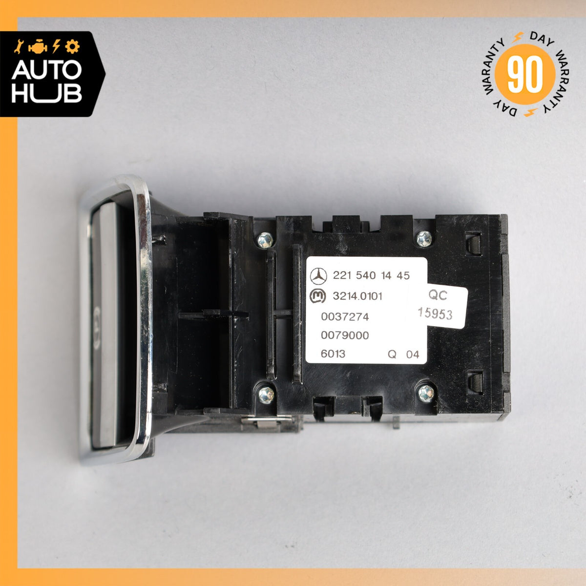 07-14 Mercedes W221 S550 CL550 Electronic Parking Button Switch 2215401445 OEM - photo 6