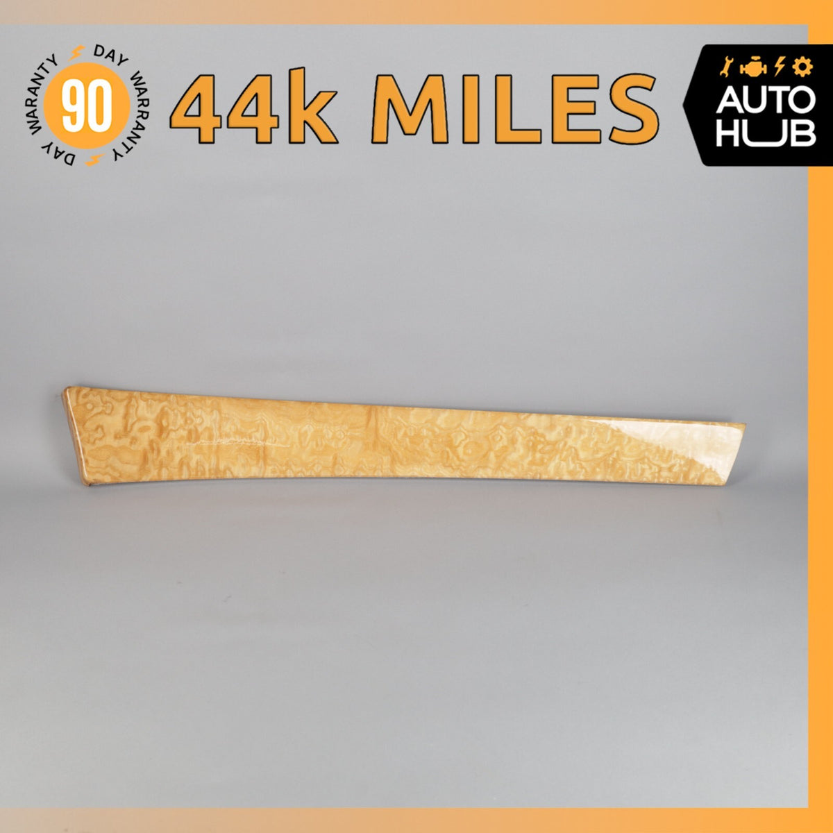 14-18 Bentley Flying Spur Sedan Front Right Side Door Panel Trim Panel Wood OEM - photo 1