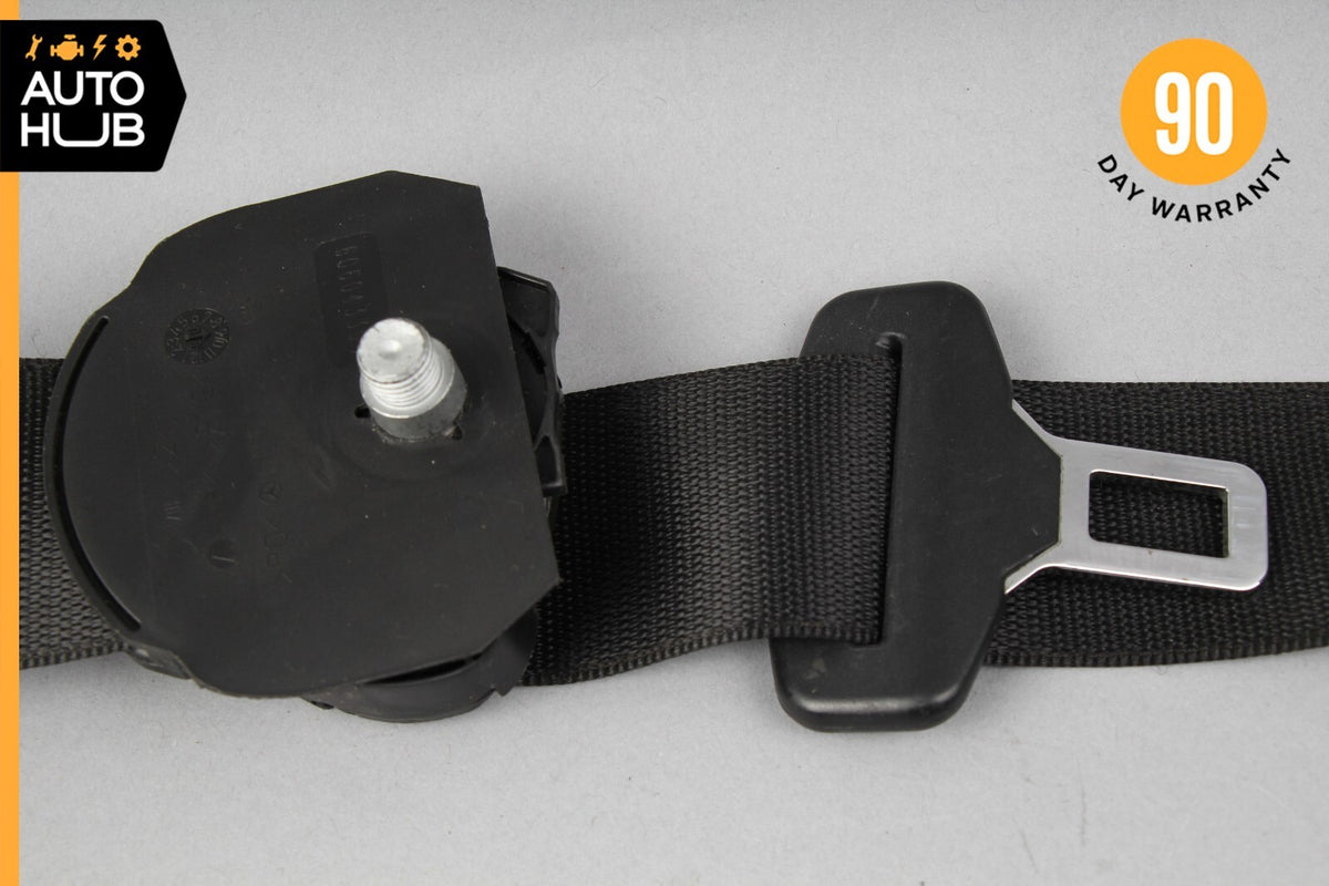 07-09 Mercedes W211 E350 CLS550 Front Right Passenger Side Seat Belt Black OEM - photo 3