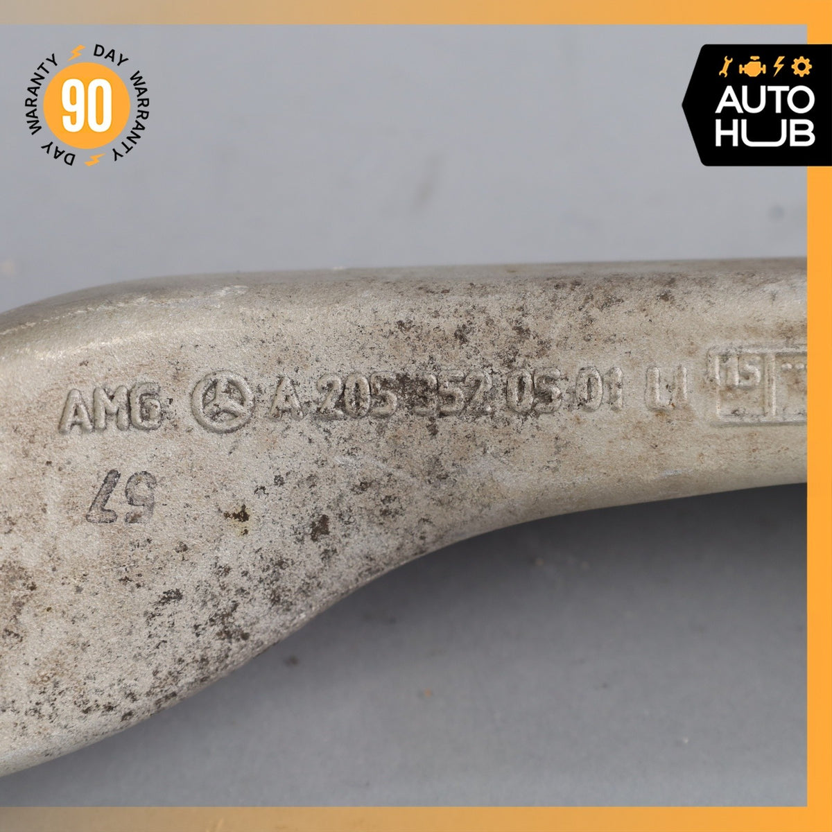 17-23 Mercedes W205 C63 AMG Rear Left Lower Control Arm 2053520501 OEM 39k - photo 11