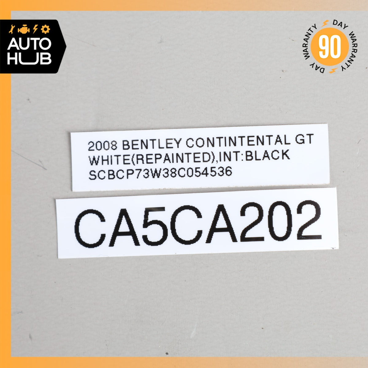 03-11 Bentley Continental GT GTC Rear Right Bumper Holder Support Bracket OEM - photo 12