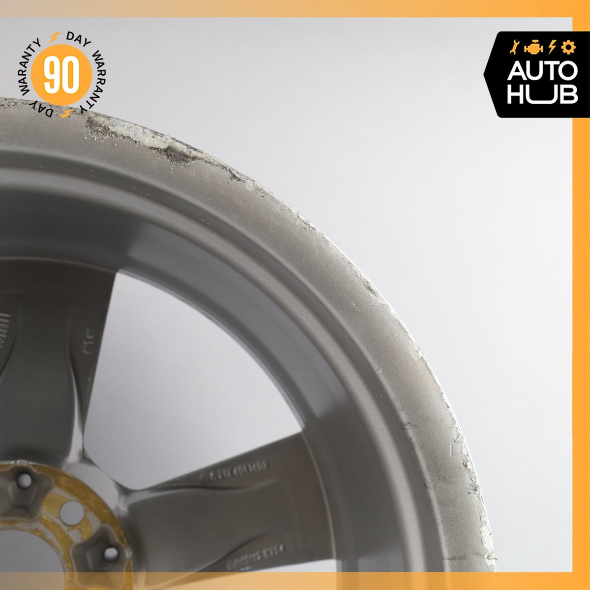 Mercedes W212 E350 E400 9 x 18 18'' Rear Wheel Rim Silver 2124011402 OEM - photo 10