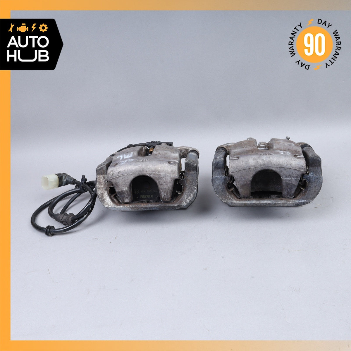 Mercedes W166 ML350 GLE350 Rear Brake Calipers w/ Actuator Set 1664230281 OEM - photo 2
