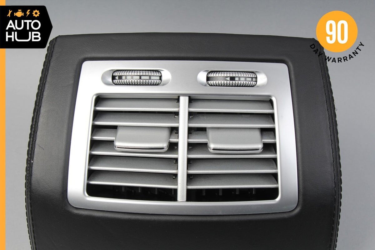 07-14 Mercedes W216 CL600 CL65 Center Console Rear AC Vent Trim Exclusive Black - photo 3